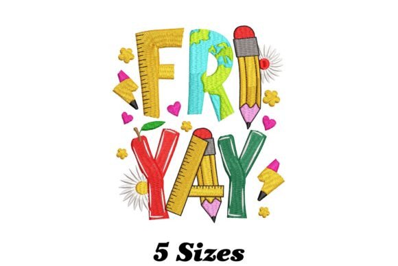 Fri Yay Teacher: Elevating Textiles with Trendy Embroidery Designs