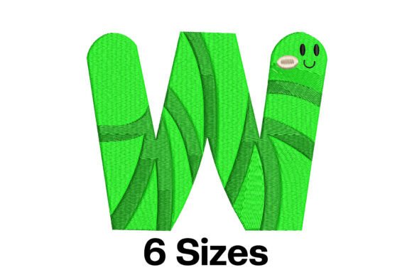 Funny Worm Alphabet Letter W: A Strategic Asset for Branding and Design