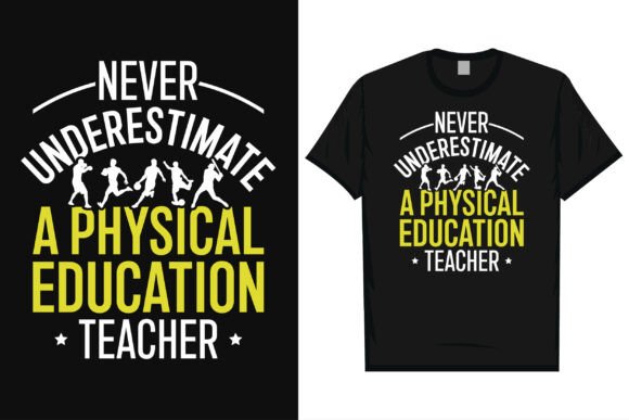 Premium Physical Education Teacher Tshirt Designs