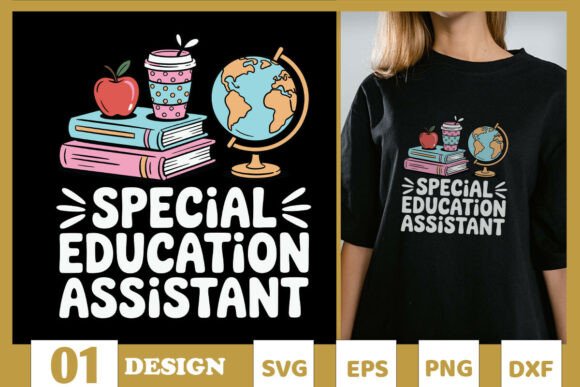 Special Education Teacher Assistant SVG: A Digital Design Essential