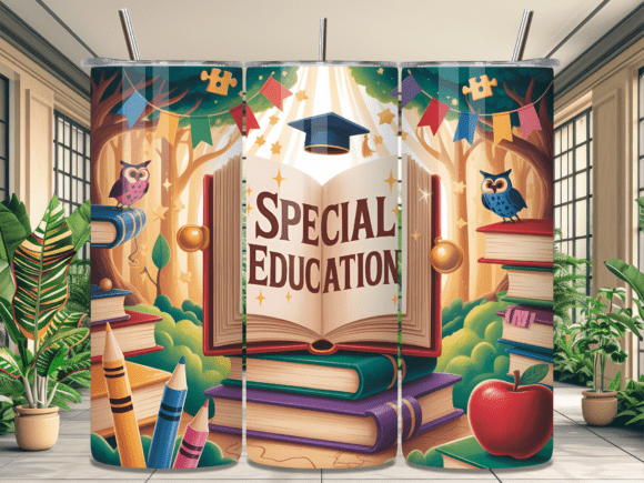 Special Education Teacher Book Tumbler: A Practical Design Review
