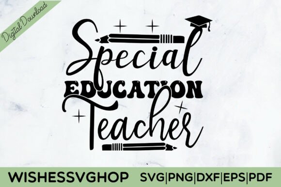 Special Education Teacher SVG PNG Bundle