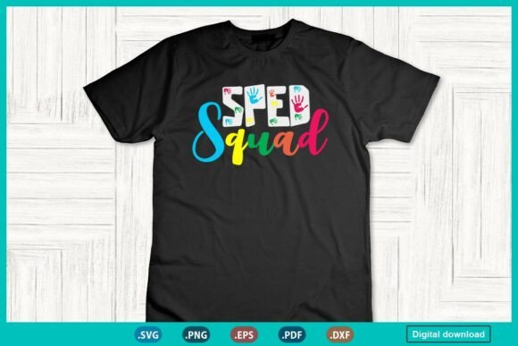SPED Squad Special Education Teacher Design